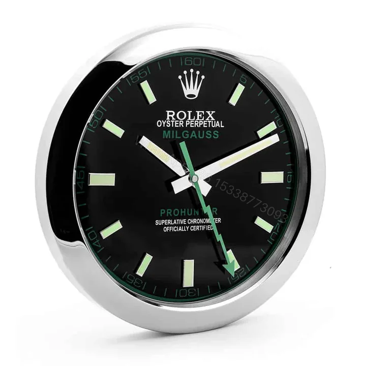 View 1 of ROLEX WALL CLOCK – MILGAUSS BLACK
