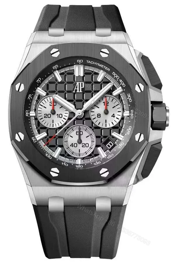 View 1 of Audemars Piguet Super Clone Royal Oak Offshore Black Dial 26420 Chronograph 43mm
