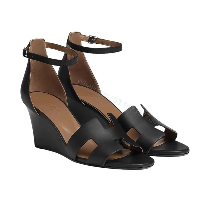 View 1 of Hermes Legend Sandal Black H172196Z 02340