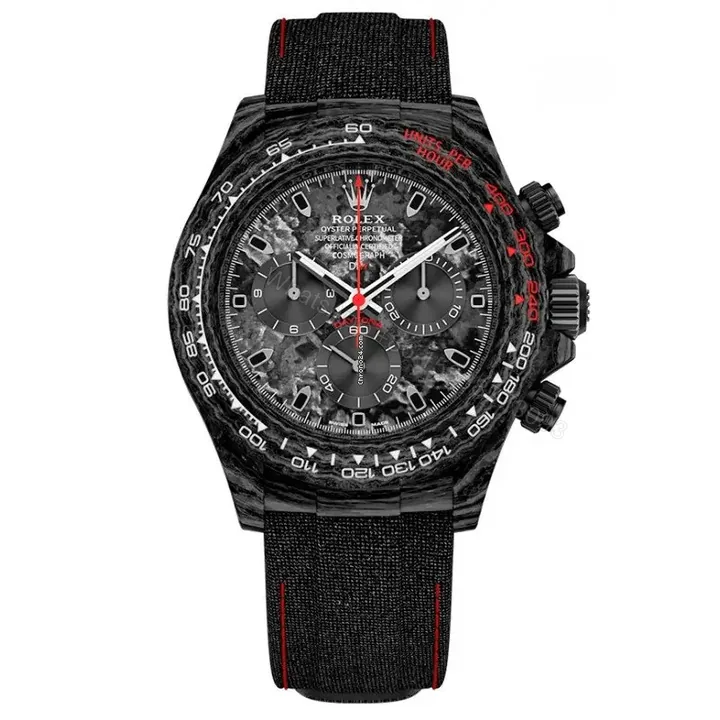 View 1 of Rolex Daytona Custom Carbon Speedster by DiW Replica