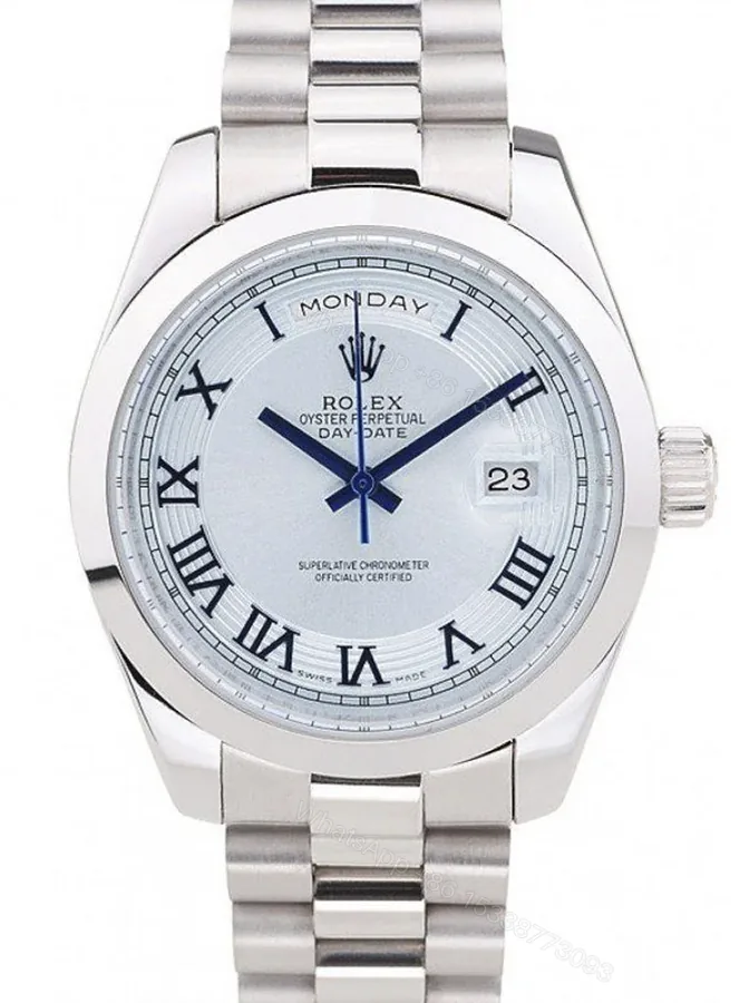 View 1 of Replica Rolex Day-Date White Dial RL197 40 mm