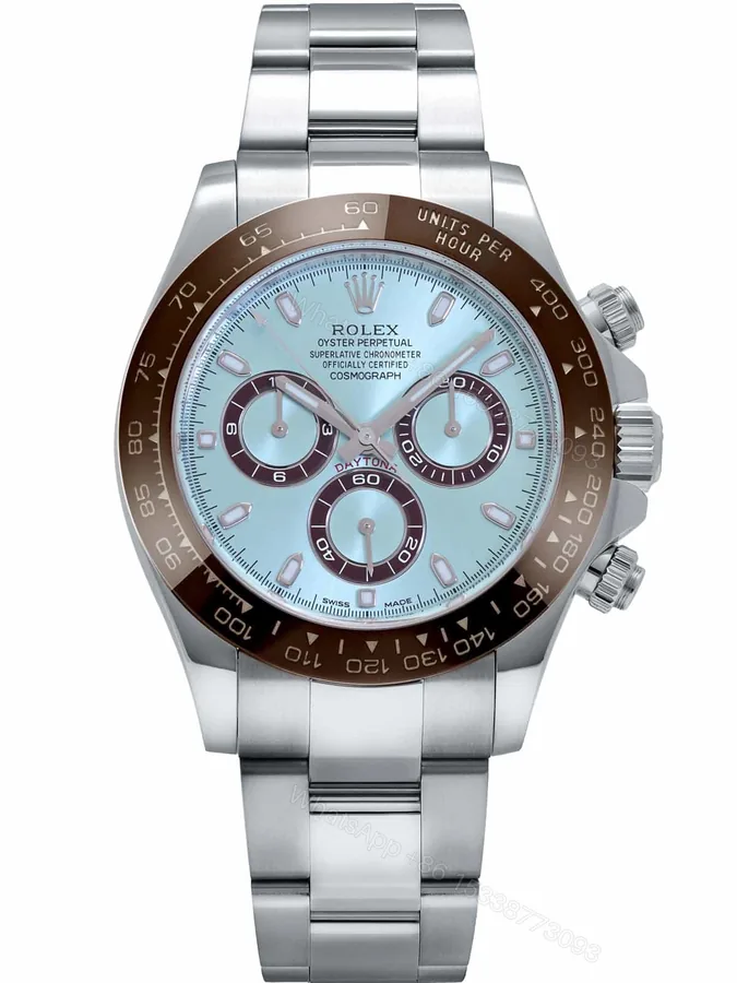 View 1 of Rolex Daytona Ice blue Dial 116506 “Platona”