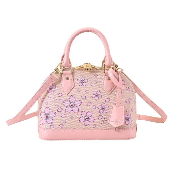 View 1 of Louis Vuitton X Takashi Murakami Alma BB Pink 25Cm M13104