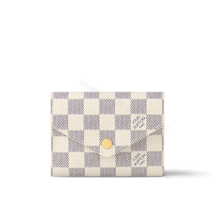 View 1 of Louis Vuitton Victorine Wallet Rose Ballerine Pink 12Cm N64022
