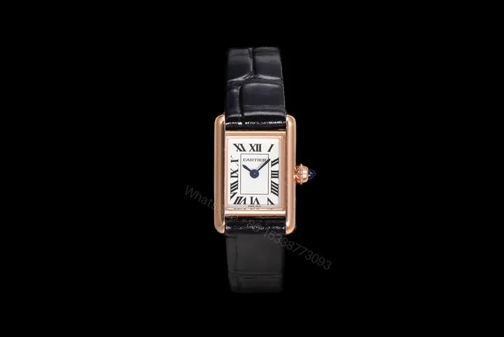View 1 of Cartier Tank Louis Mini Watch 24MM Gold Case Black Crocodile Leather Strap Premium Edition CAR-TANK-LOUIS-MINI-GOLD-24