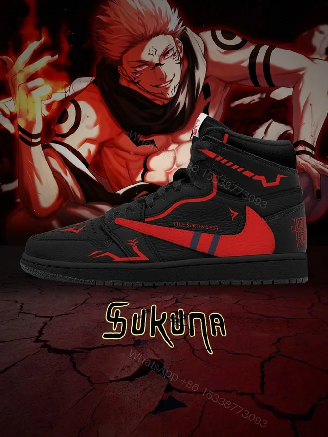 View 1 of Sukuna V.1 Custom TS High Jordan 1