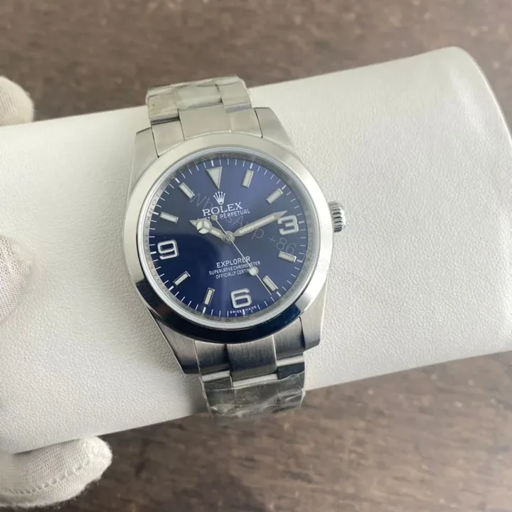 View 1 of Rolex Air-King Blue 40MM Automatic Stainless Steel