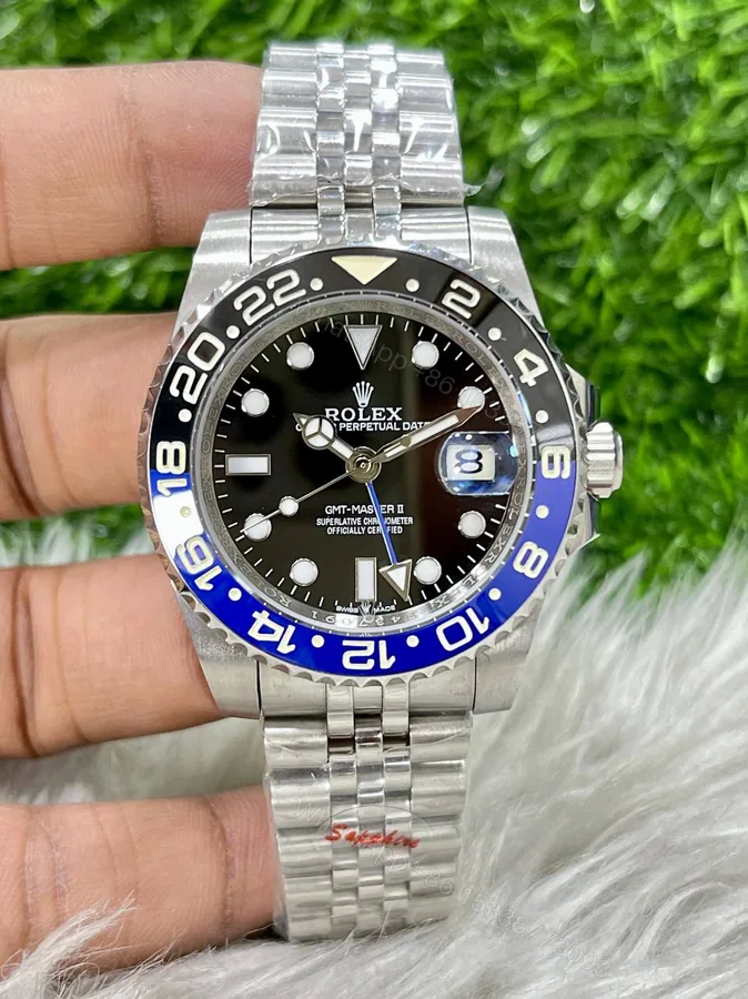View 1 of Rolex Gmt Master 2 Batman Automatic 40mm