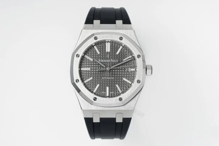 View 1 of Royal Oak 15400 1:1 Best Edition SS/RU Grey Textured Dial Super Clone