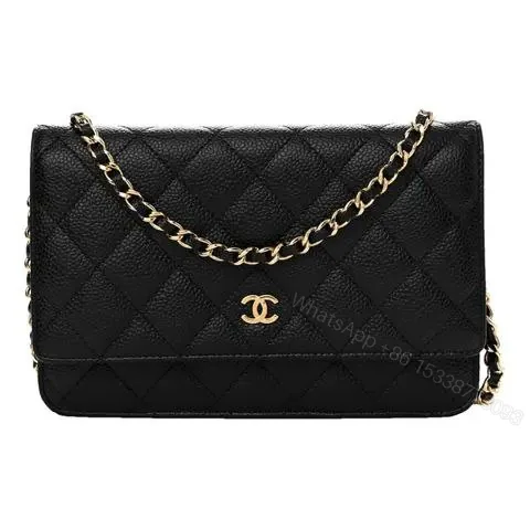 View 1 of Chanel Wallet On Chain Timeless/Classique leather crossbody