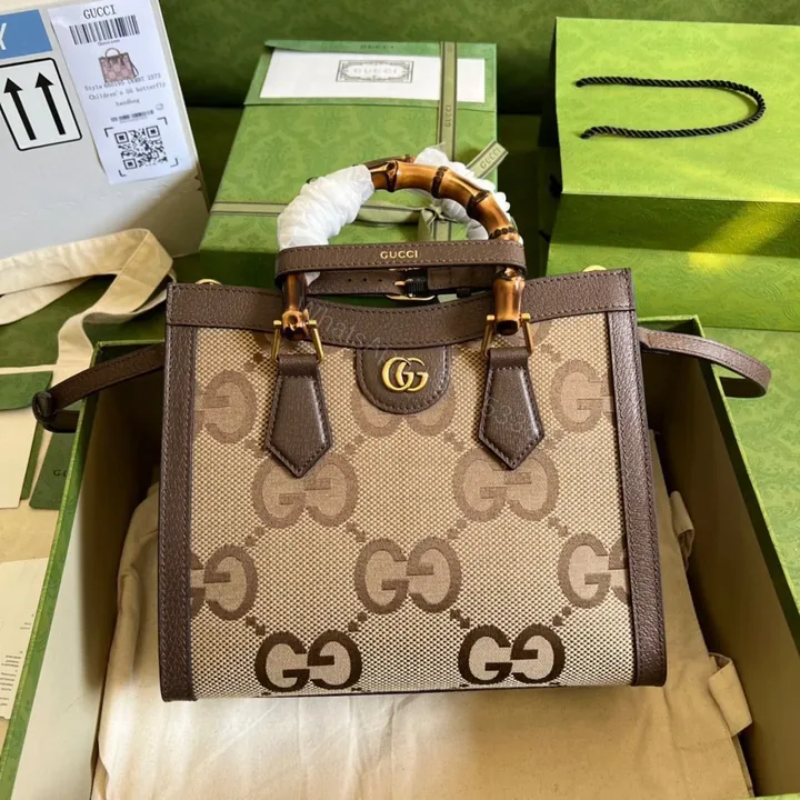 View 1 of GUCCI Diana Jumbo Small Tote Bag