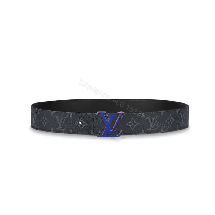 View 1 of LOUIS VUITTON INITIALES 40MM REVERSIBLE MONOGRAM CANVAS BELT – B83