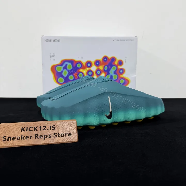 View 1 of Mind 001 Slide Geode Teal Light Menta
