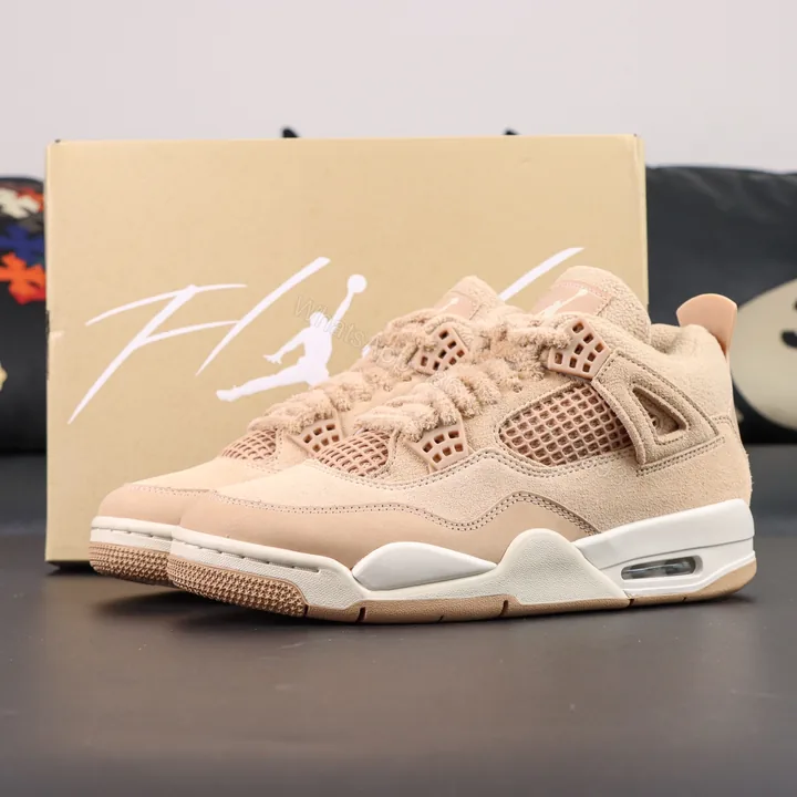 View 1 of Air Jordan 4 Retro Cozy Girl Reps