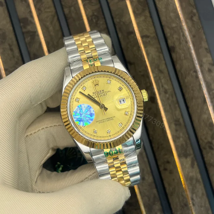 View 1 of Rolex Datejust 41 126333 Champagne Diamond Dial
