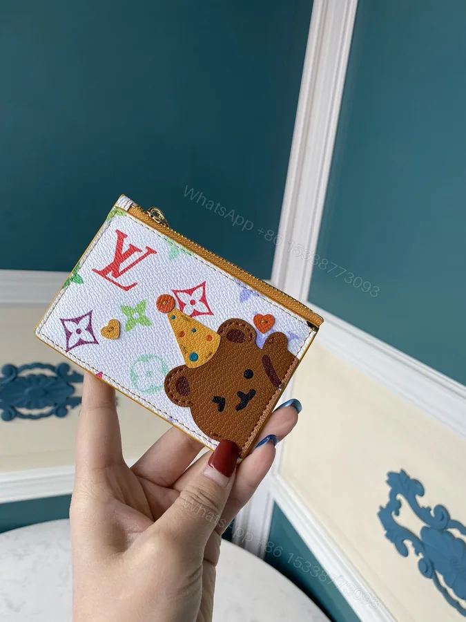 View 1 of Louis Vuitton Happy Bear Coin & Card Holder