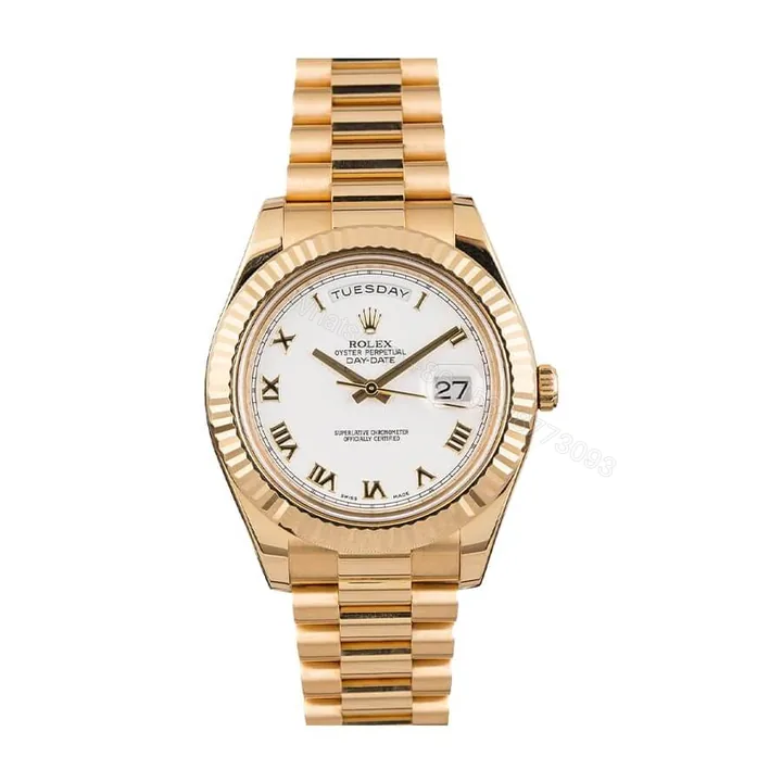 View 1 of Rolex Day-Date 36 118235 Super Clone : 36mm Everose Gold Pink Dial