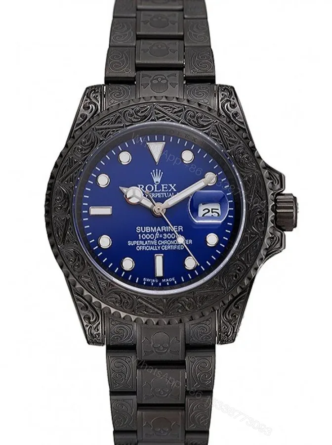 View 1 of Superclone Rolex Submariner Blue Dial 1454084