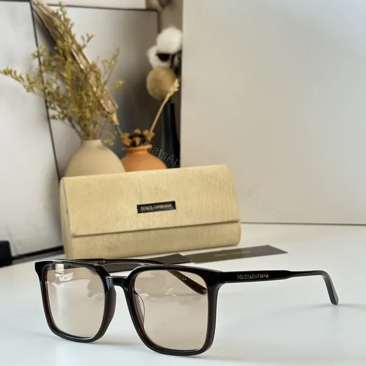 View 1 of Black Acetate Sunglasses â€” Bold Rectangular, UV400 Protection, Dolce & Gabbana