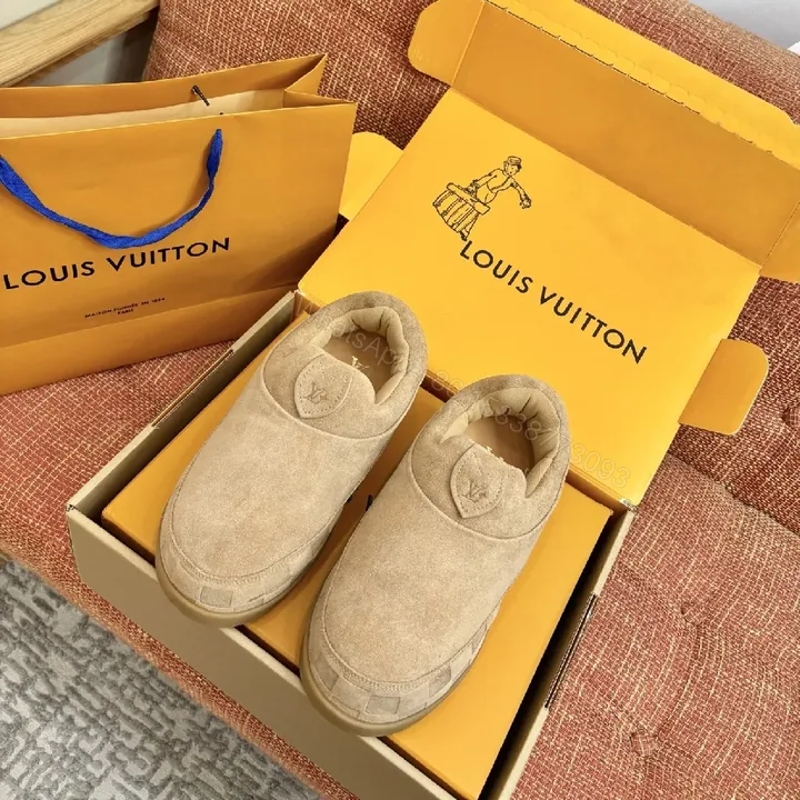 View 1 of Soft Suede Slip-Ons: Subtle Designer Detailing, All-Day Comfort