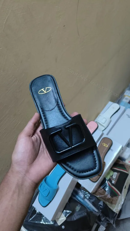 View 1 of FIRST COPY Valentino Slides For Women
