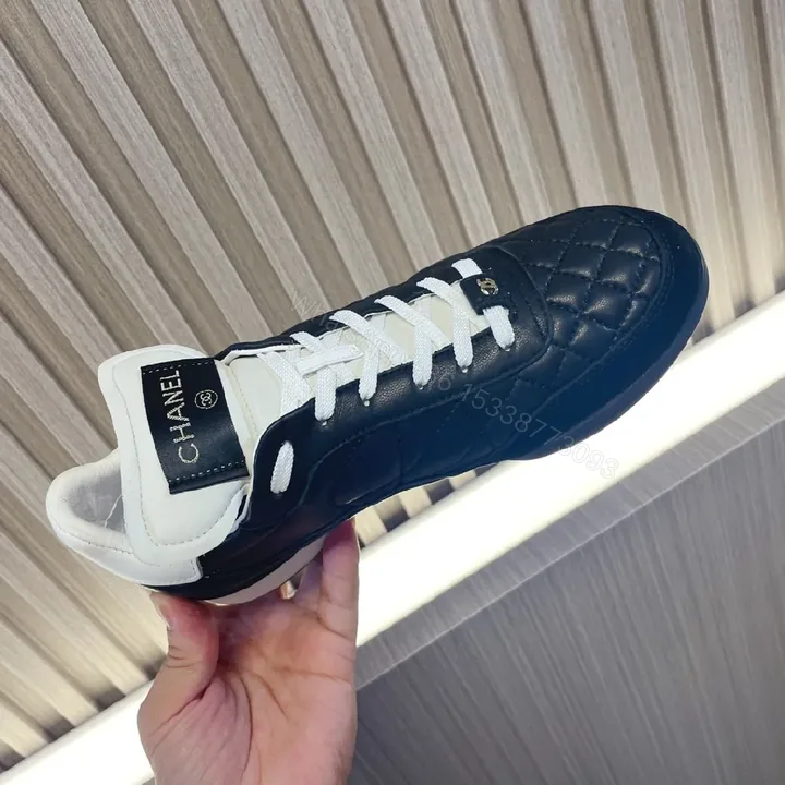View 1 of Quilted Leather Sneaker – Luxe Couture-Inspired, All-Day Comfort