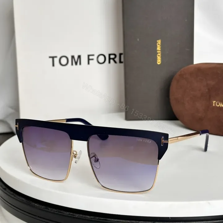 View 1 of Bold Two-Tone Tom Ford Sunglasses: Gradient, All-Day Comfort