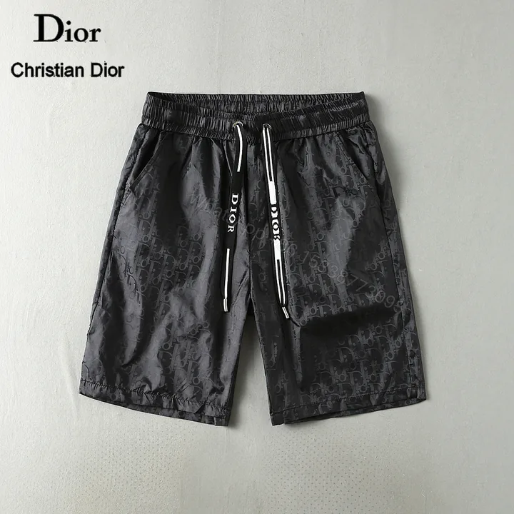 View 1 of DIOR高仿滿版老花運動短褲精品寬鬆五分褲