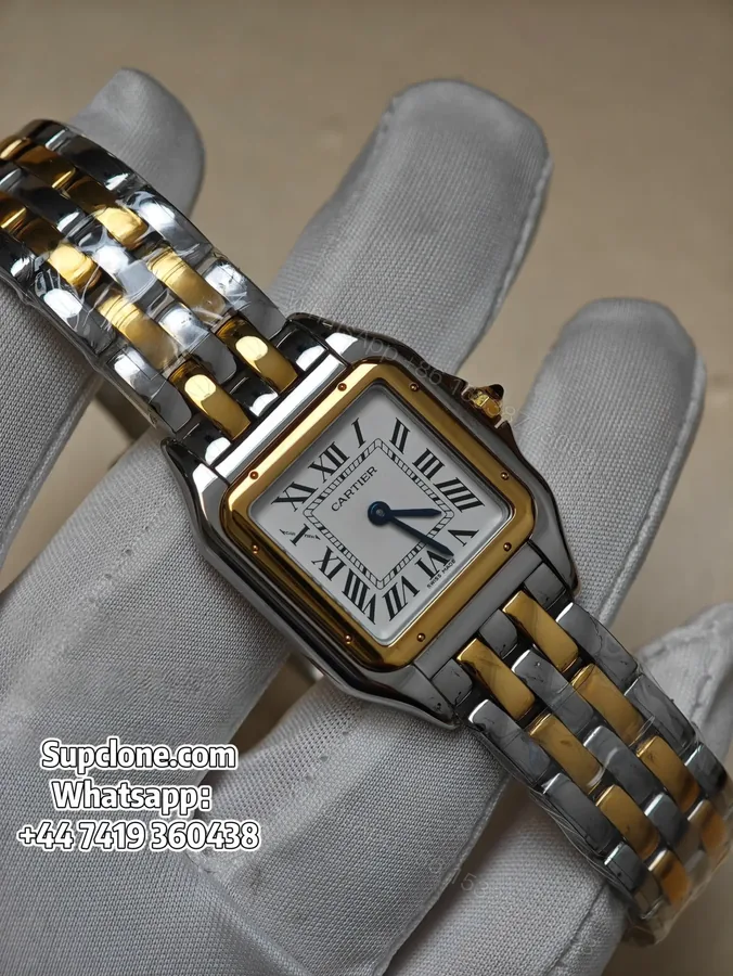 View 1 of Cartier Panthere W2PN0013 Two Tone Super Clone Quartz Watch