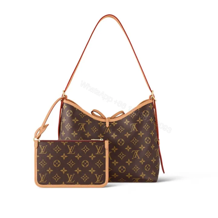 View 1 of Louis Vuitton CarryAll PM Bag Monogram Canvas 28.9 Cm M46203