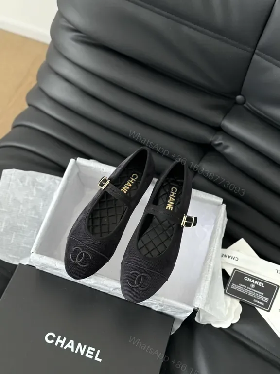 View 1 of Textured-Detail Chanel Slingbacks: Luxury Quilted Comfort Shoes