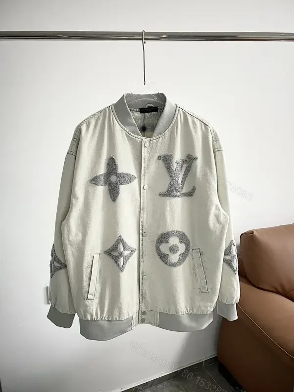 View 1 of Monogram Knit Bomber Jacket, Luxe Casual Modern Edge