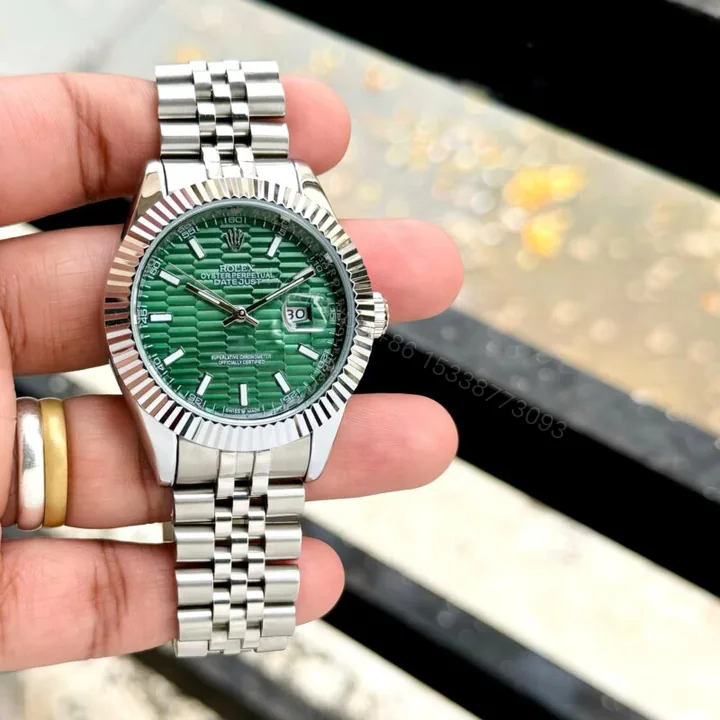 View 1 of Rolex Datejust Green Dial 41mm Quartz