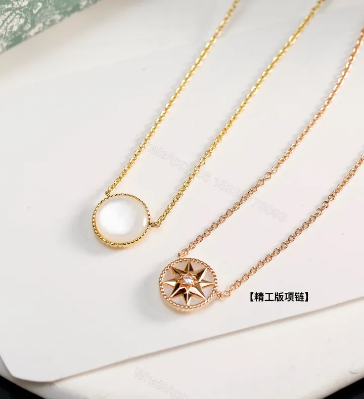 View 1 of Dior原單羅盤星芒鎖骨鏈高級感精品項鍊女款