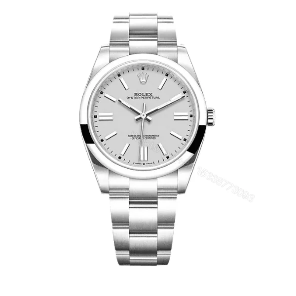View 1 of Rolex Oyster Perpetual Watch 41Mm Silver Dial