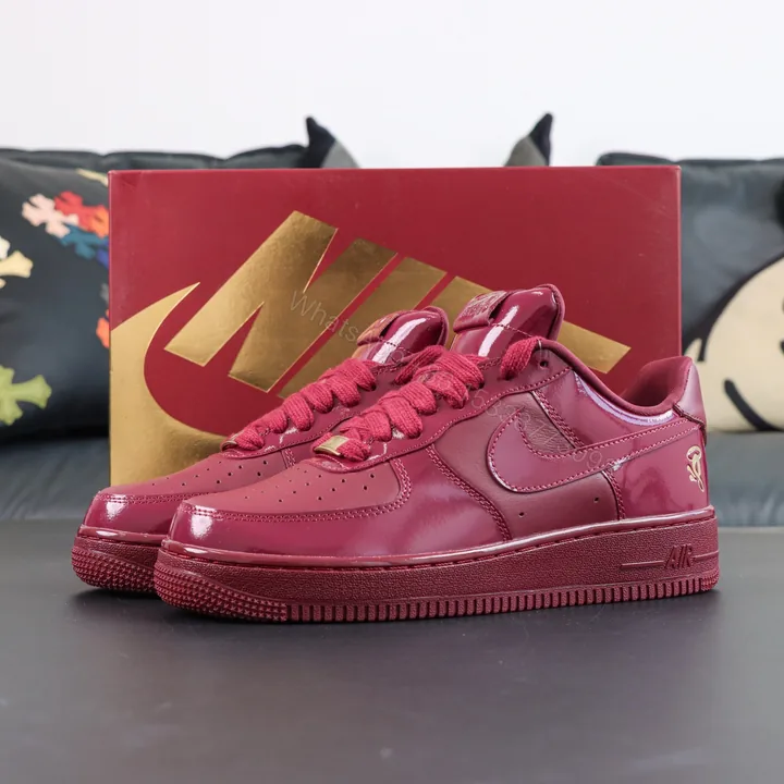 View 1 of Central Cee x Nike Air Force 1 Low “Dark Beetroot