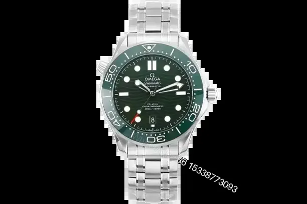 View 1 of Omega Seamaster Diver 300M Co-Axial Master Chronometer 42mm Green Dial Stainless Steel Watch 210.30.42.20.01.001