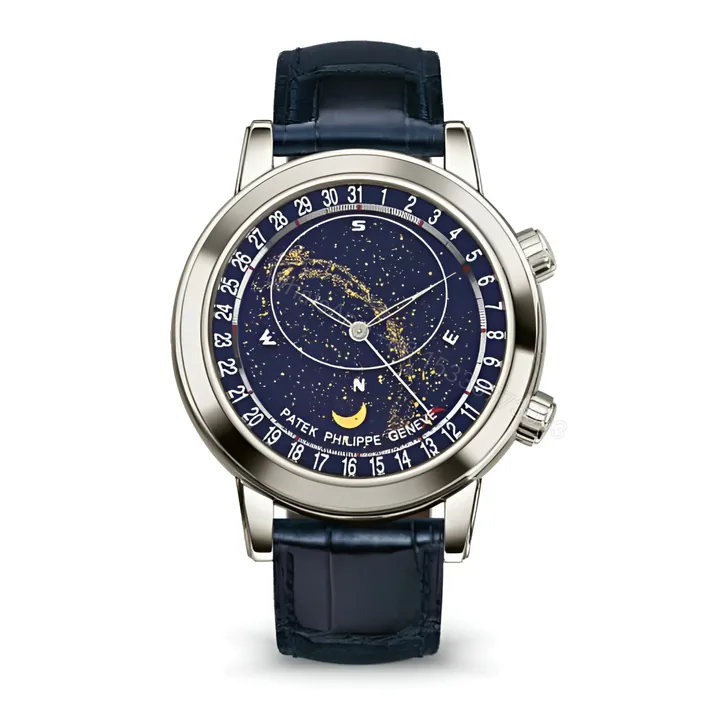 View 1 of Patek Philippe Celestial Grand 6102P Replica
