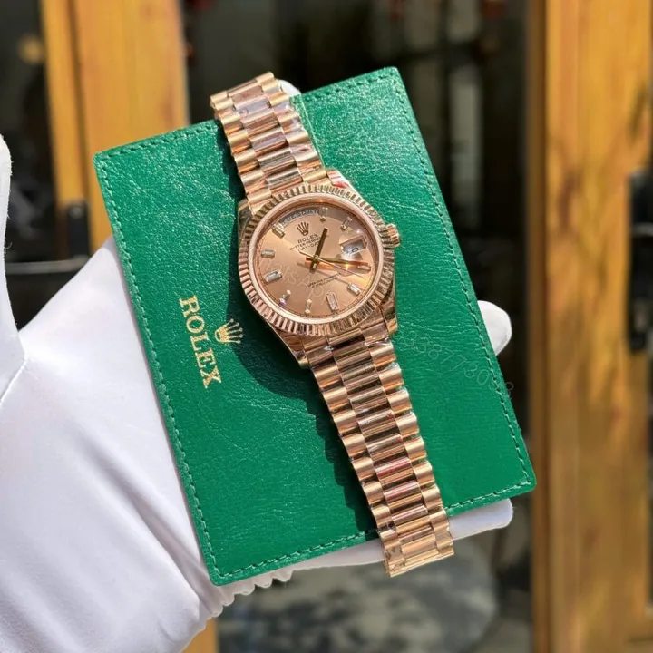View 1 of Rolex Day-Date 228235 40mm Super Clone Gold Wrapped