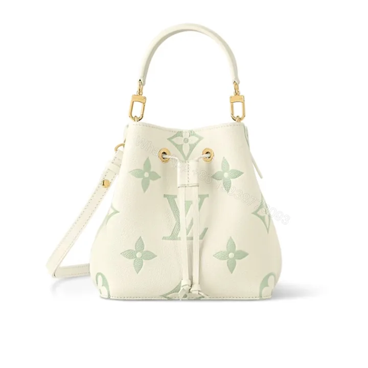 View 1 of Louis Vuitton Neonoe BB Milky Way Green 20Cm M24048