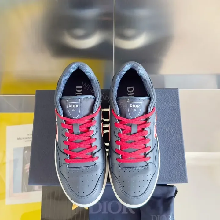 View 1 of Chic Dior-Influenced Court Sneakers: Everyday Luxury