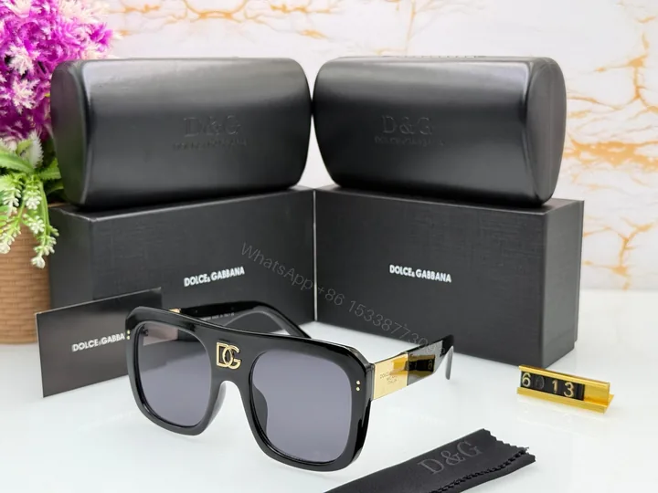 View 1 of Dolce & Gabbana Sunglasses Black-Green Gradient
