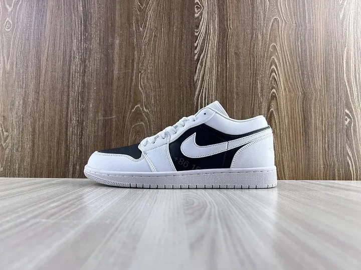 View 1 of White Leather Minimalist Low-Top Sneakers with Cushioned Comfort
