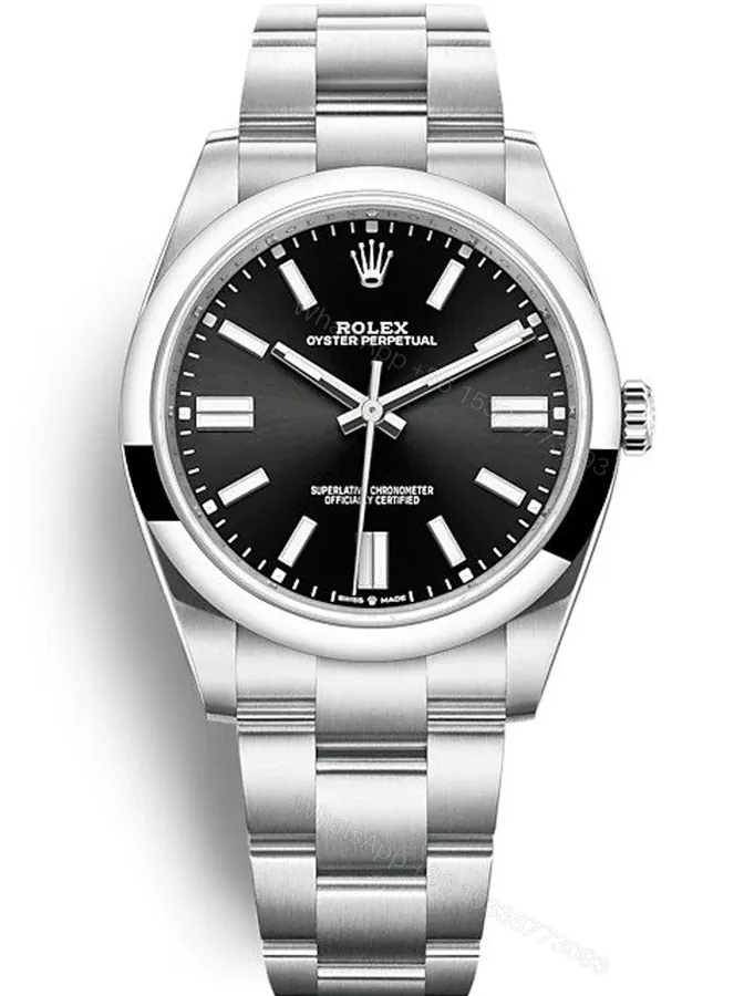 View 1 of Replica Rolex Oyster Perpetual Black Dial 124300 41 mm