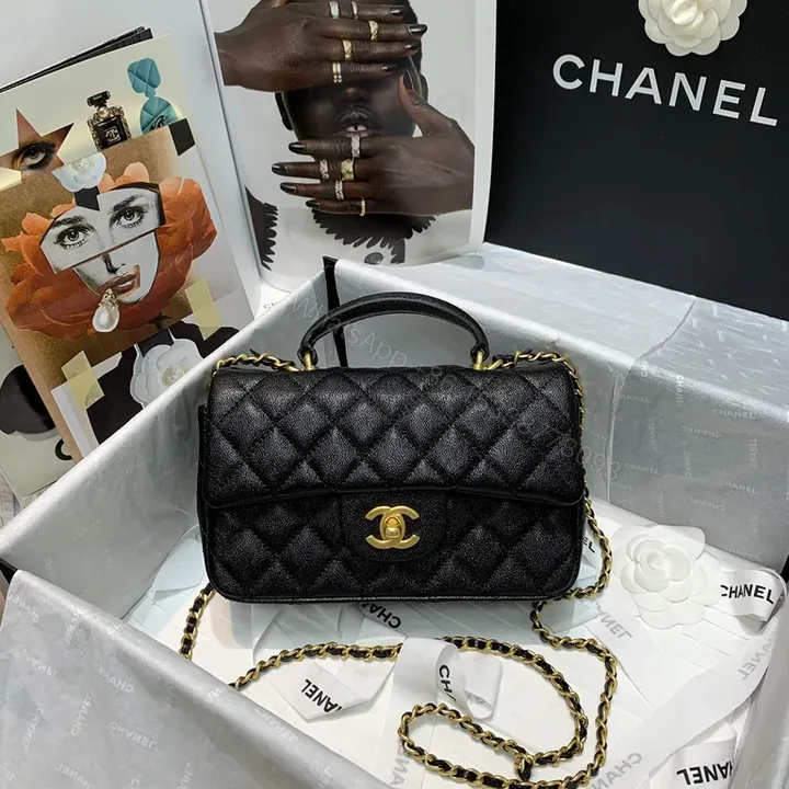 View 1 of Chanel-Inspired Quilted Flap Bag: Everyday Luxury Bag