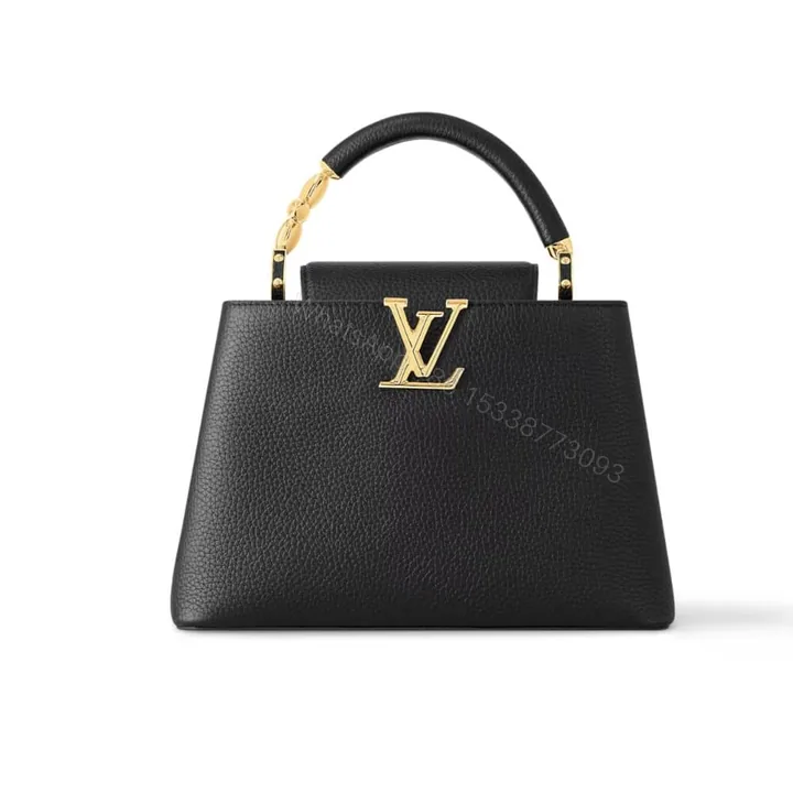 View 1 of Louis Vuitton Capucines BB Black 27Cm M24698