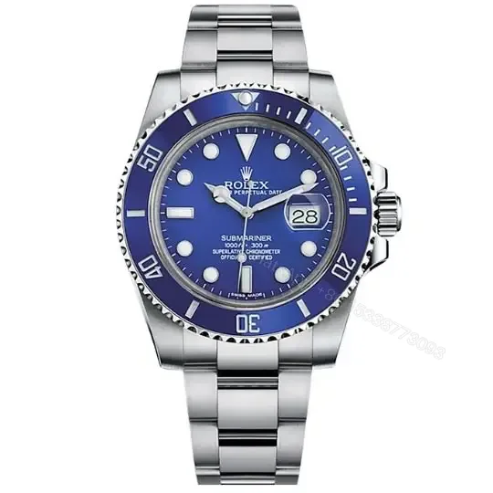 View 1 of Replica Rolex Submariner – Silver/Blue