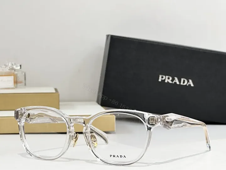 View 1 of Clear Acetate Frames + Gold Accents + Modern Luxe Eyewear + Signature Transparency + Eyeglasses