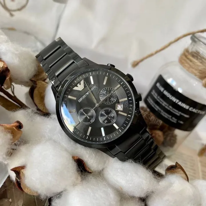 View 1 of First Copy Emporio Armani Classic Black Premium Luxury Watch
