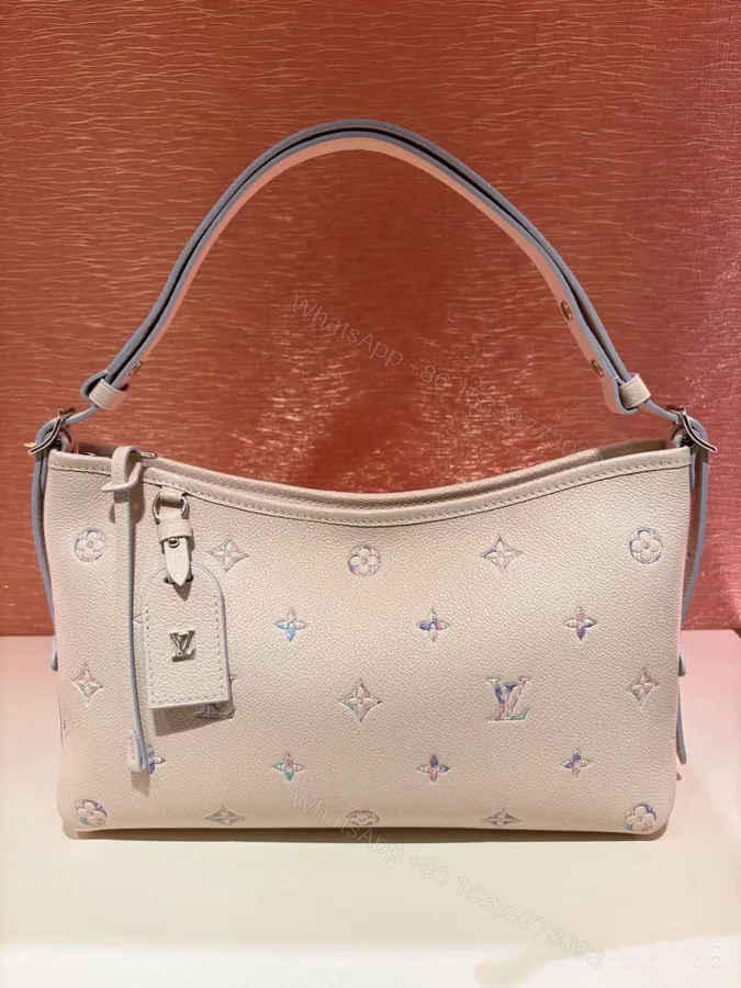 View 1 of LV 一比一 淡彩Monogram腋下包 女士單肩包休閒百搭款
